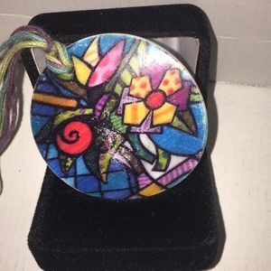 Homemade necklace/emblem/brooch.